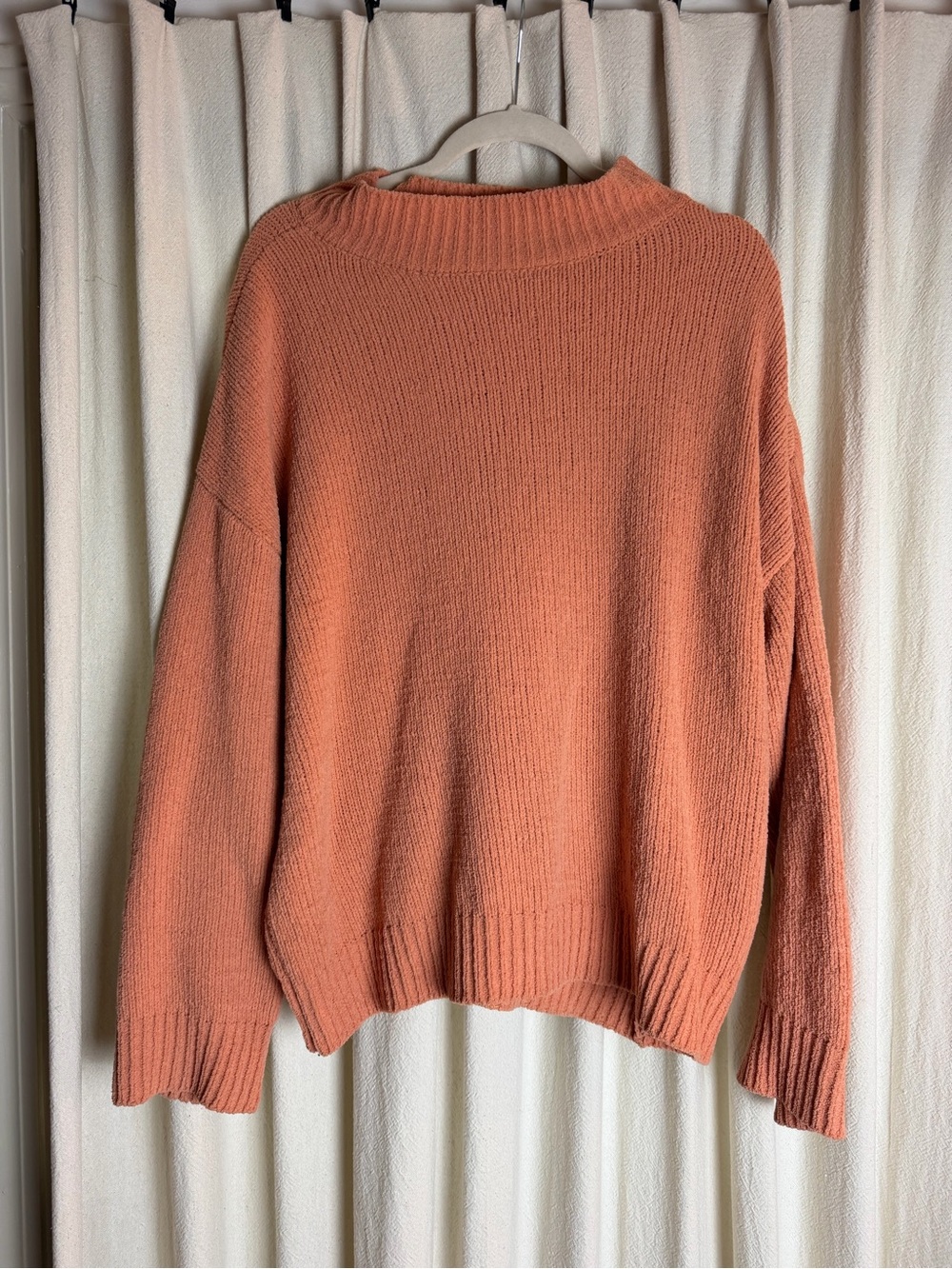 Natura | Peachy Mock neck sweater